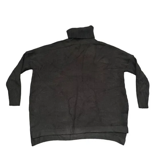 LILLUSORY Green Turtleneck Oversized Sweater Size XL - Picture 2 of 9